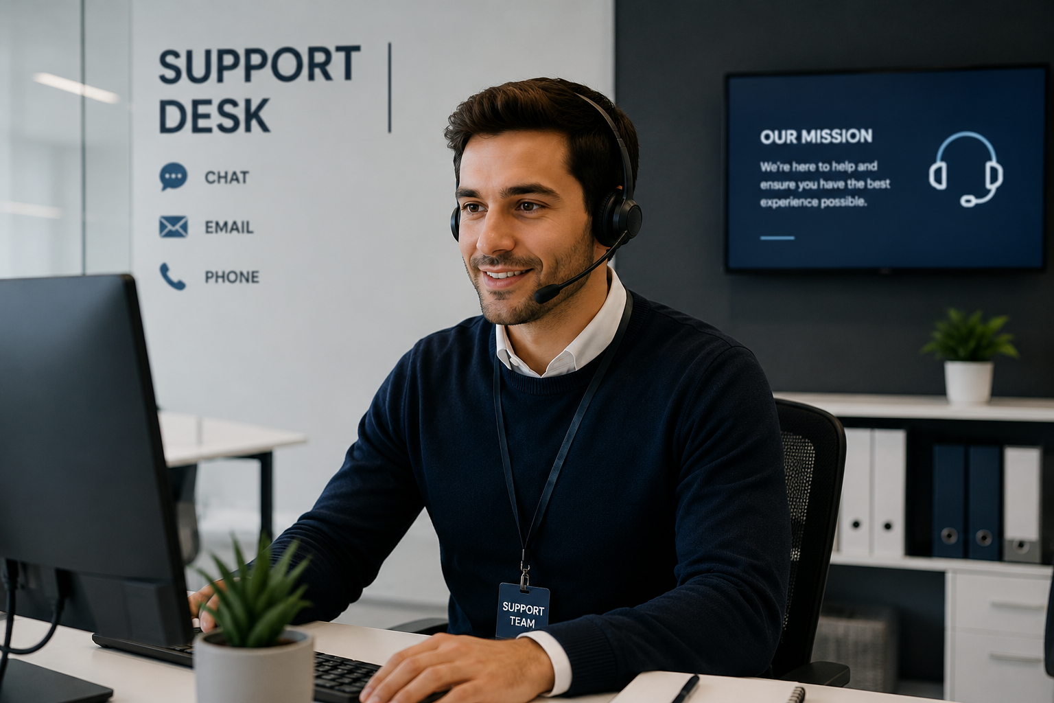 Remote IT support infrastructure